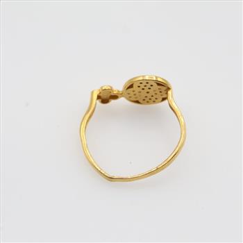 20kt Gold Multi-Colored Stone Ring