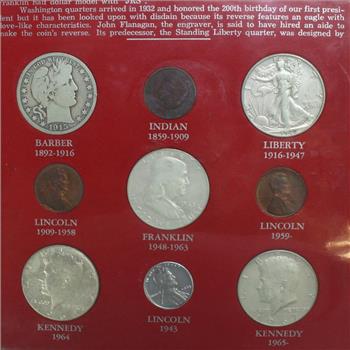 20th Century Type Coin Set Album