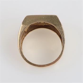 2.16cts TW Diamond 10kt Gold Ring-Evaluated By Our Certified Gemologist-AGS/GIA