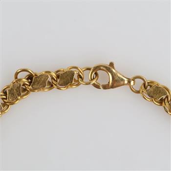 21kt Gold ID Bracelet