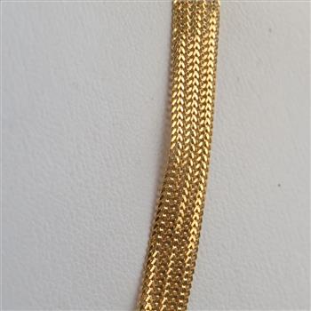 21kt Gold Mesh Necklace
