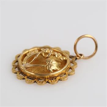 21kt Gold Pendant