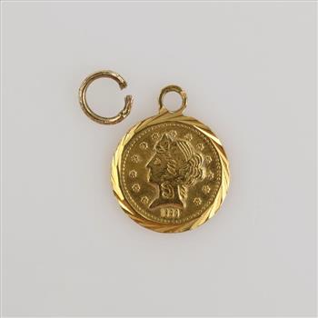 21kt Gold Pendant