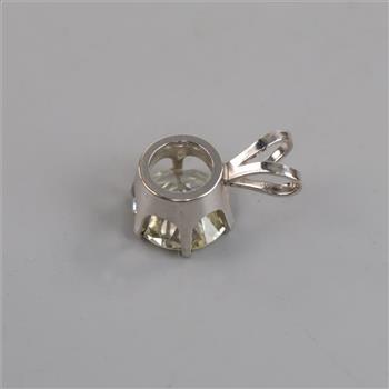 2.25cts TW Diamond 14kt White Gold Pendant