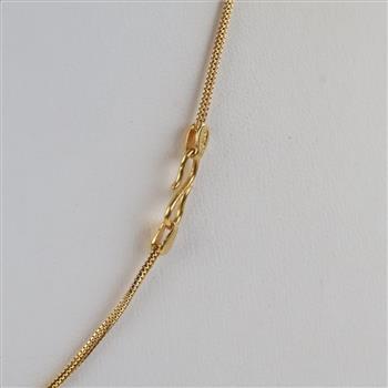 22kt Gold Beaded Necklace