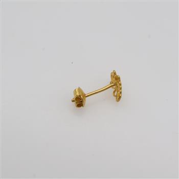 22kt Gold Butterfly Earring