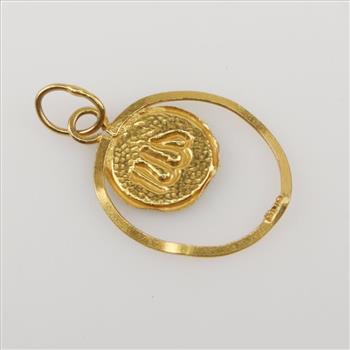 22kt Gold Pendant