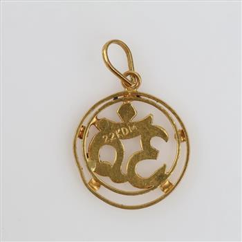 22kt Gold Pendant