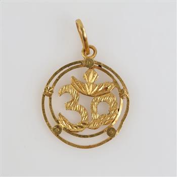 22kt Gold Pendant
