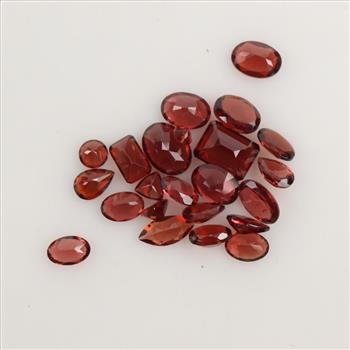 23 Loose Red Synthetic Spinels