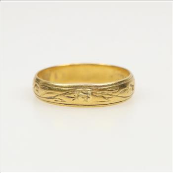 23kt Gold Band