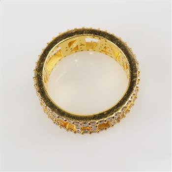 2.45cts TW Diamond 14kt Gold Ring-Evaluated By Our Certified Gemologist-AGS/GIA