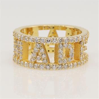 2.45cts TW Diamond 14kt Gold Ring-Evaluated By Our Certified Gemologist-AGS/GIA
