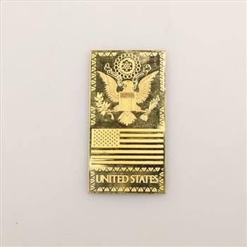 24kt Gold Filled Bar