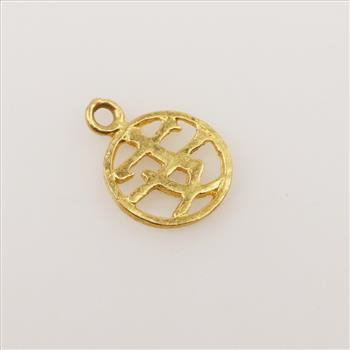 24kt Gold Pendant