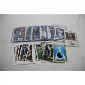 25+ Assorted Sports Trading Cards