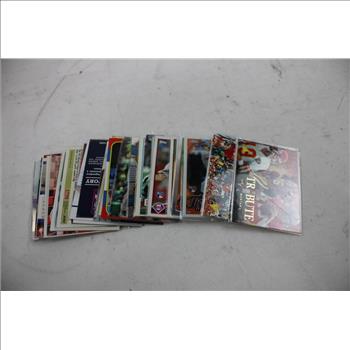 25+ Assorted Sports Trading Cards
