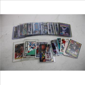 25+ Assorted Sports Trading Cards
