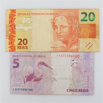 25 Brazil Reais
