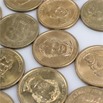 25 US Presidential Dollars