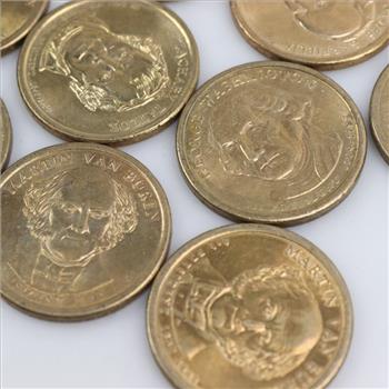 25 US Presidential Dollars