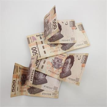 2500 Mexican Pesos