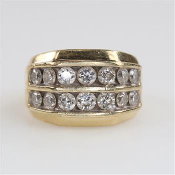 2.52cts TW Diamond 10kt Gold Ring
