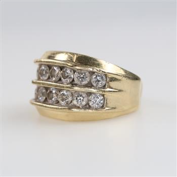 2.52cts TW Diamond 10kt Gold Ring