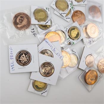 26 US Coins And Tokens