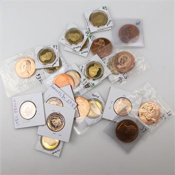 26 US Coins And Tokens