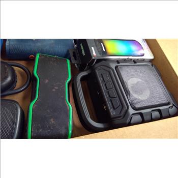 2Boom, Luve, Onn, And More Bluetooth Speakers, 10 Pieces
