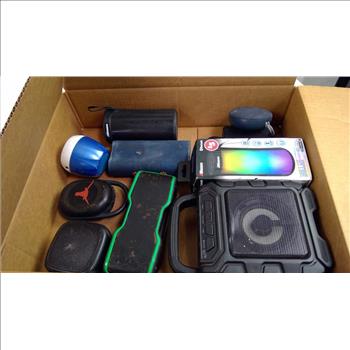 2Boom, Luve, Onn, And More Bluetooth Speakers, 10 Pieces