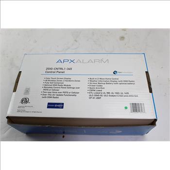 2Gig APX Alarm Wireless Security System Control Panel
