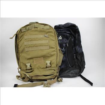3 Backpacks And Nike Tennis Sizwe