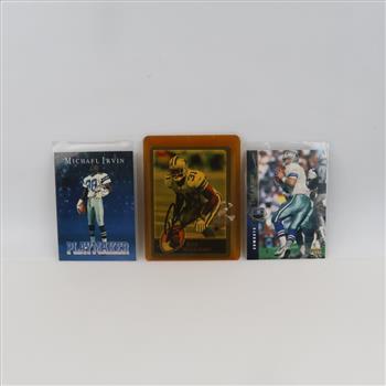 3 Dallas Cowboys Trading Cards