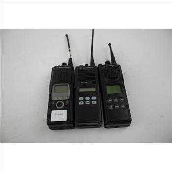 3 Handheld Radio, Impres Motorola Charger