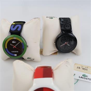 3 Lacoste Watches