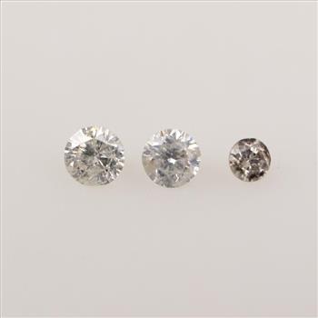 3 Loose Diamonds