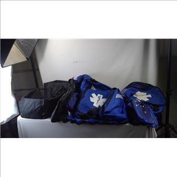 3 Medical Bags With 3 Bag Inserts