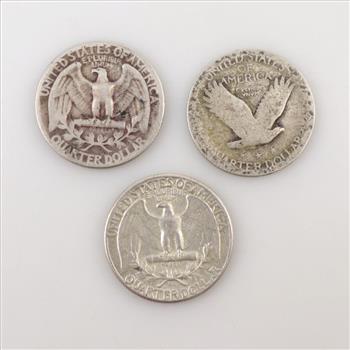 3 Silver US Coins
