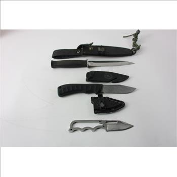 3 SOG Specialty Knives With Covers