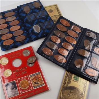 3 Token Collection Sets, 2 Novelty Notes