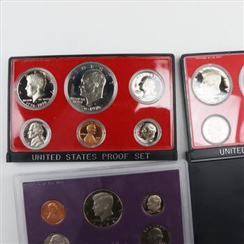 3 US Proof Sets