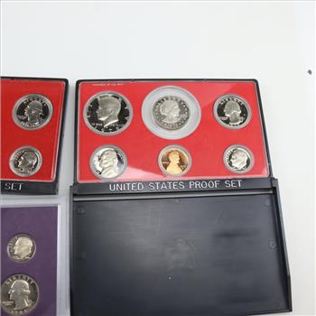 3 US Proof Sets