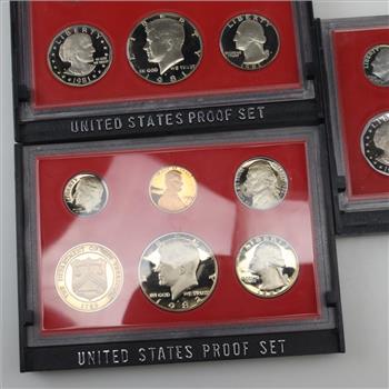 3 US Proof Sets