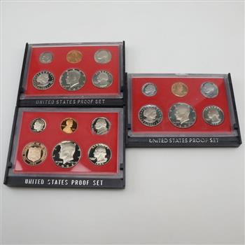 3 US Proof Sets