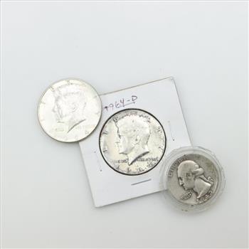 3 US Silver Coins