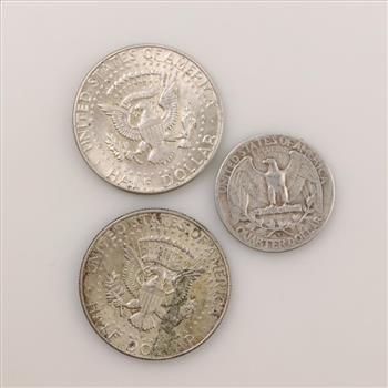 3 US Silver Coins