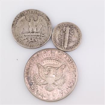 3 US Silver Coins