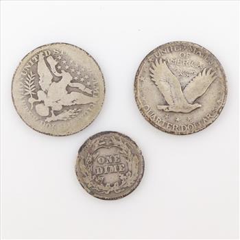 3 US Silver Coins